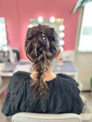 ロング 北本 美幸のヘアスタイル