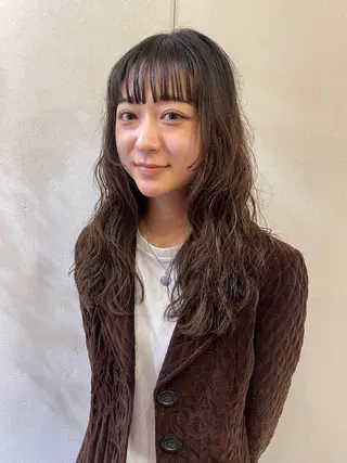 パーマ 狩野 羅夢のヘアスタイル