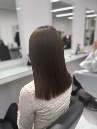 ロング カラー ヘアアレンジ 透け上品ハイトーン 職人ゆうと🤍のヘアスタイル