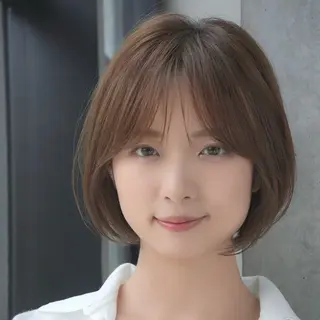 ショート 顔周りだけで垢抜ける /レイヤー/小池 祐のヘアスタイル