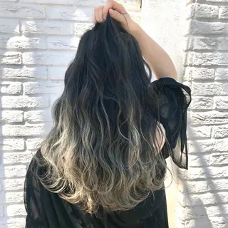 セミロング 福原 優介のヘアスタイル