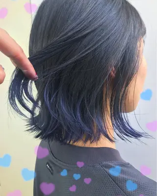 ミディアム カラー 新宿駅近♡個室 ♡関口三都季🌜のヘアスタイル