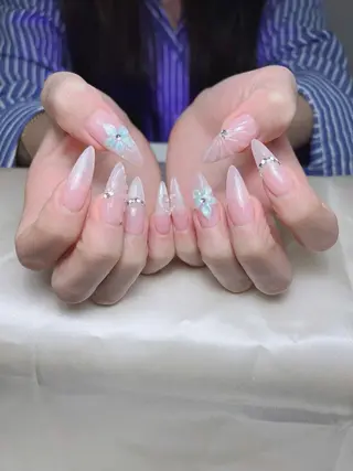 ネイル Sora nail 長さ出し専門店のネイルデザイン
