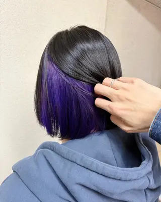 カラー 高橋 佑のヘアスタイル