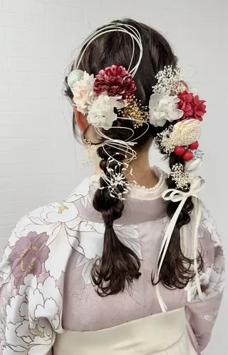 ヘアアレンジ 🌼UNIKAore 窪木莉奈🌼のヘアスタイル