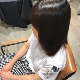 ミディアム MASAKI 髪質改善 /縮毛矯正のヘアスタイル