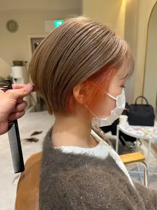 ショート ✨やわらかヘア✨ ✂️杉浦優仁のヘアスタイル