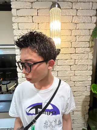 ショート メンズ lana hair 新宿/髪質改善のヘアスタイル