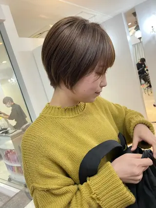 ショート カラー パーマ ヘアアレンジ メンズ キッズ ネイル マツエク・マツパ 千崎 聖太のヘアスタイル
