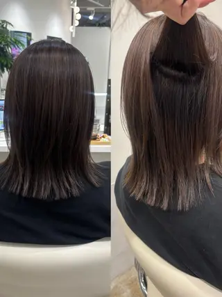 ミディアム CALME by bougieのヘアスタイル