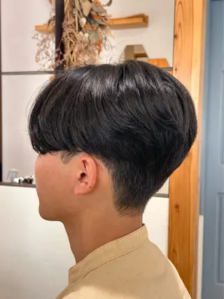 ミディアム メンズパーマ特化 /メンズ支持率◎のヘアスタイル