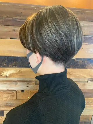ショート メンズ 白井 雅美のヘアスタイル