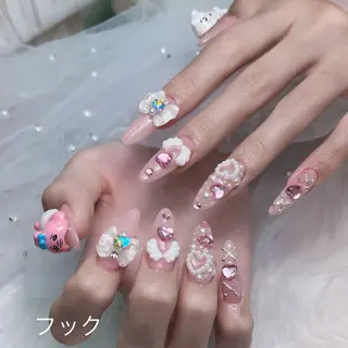 ネイル princess スカルプ専門店のネイルデザイン