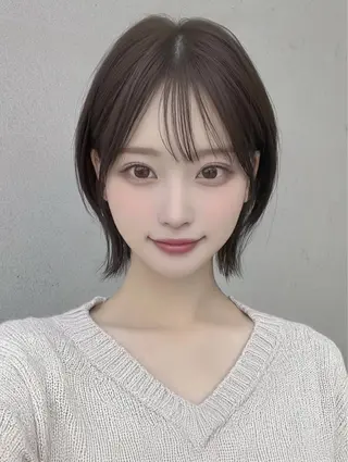 ショート ボブ/ ミディアムKOUGAのヘアスタイル