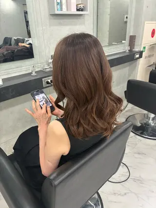 ロング カラー Endearing 🌟銀座のヘアスタイル