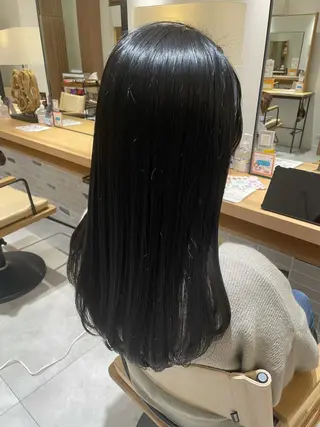ロング カラー 高木 櫻のヘアスタイル