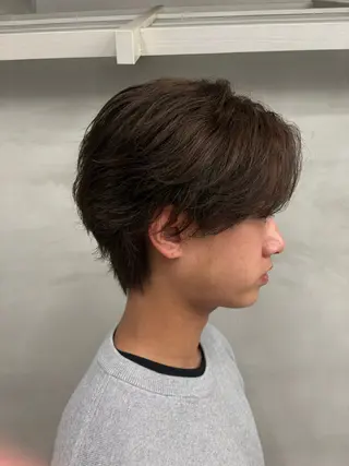 パーマ メンズ 鮫島海斗☆レイヤー☆ ケアブリーチのヘアスタイル