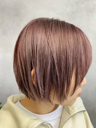 ミディアム 梶浦 颯のヘアスタイル