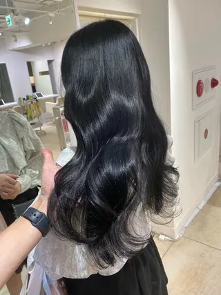 セミロング カラー 暗色カラー/レイヤー 🩶KAITOのヘアスタイル