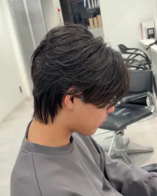 メンズ 佐々木 輝のヘアスタイル