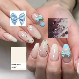ネイル BLUE CORAのネイルデザイン