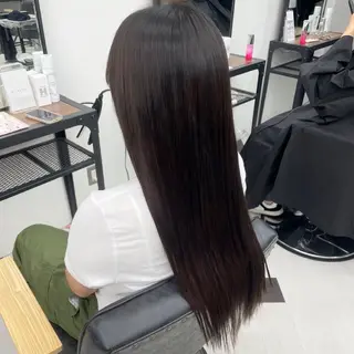 セミロング カラー パーマ ヘアアレンジ メンズ mona/ ストレートスタイル✨のヘアスタイル