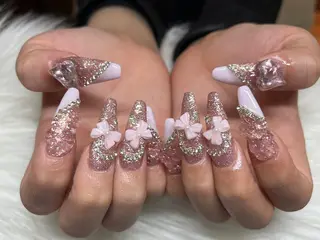 ネイル 持ち込みデザイン得意 ／長さだし可✨RUIのネイルデザイン