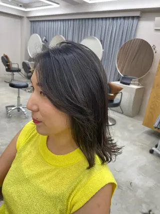 ミディアム 江野沢 頼太のヘアスタイル