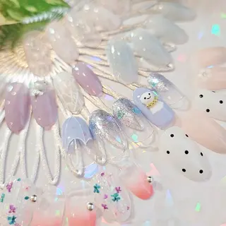 ネイル 推し活ネイルサロン 🌟Wisteriaのネイルデザイン