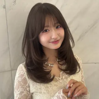 ロング カラー 柔らかいガーリーヘア 🎀Mahiroのヘアスタイル