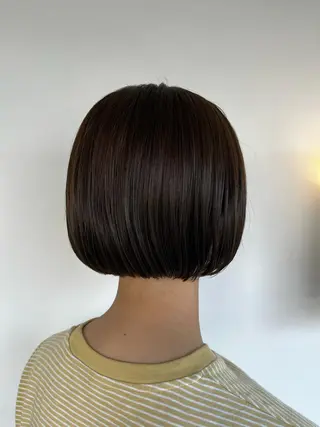 ミディアム おせ ちさとのヘアスタイル