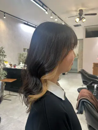 ロング misato 💜🖤　フラムのヘアスタイル