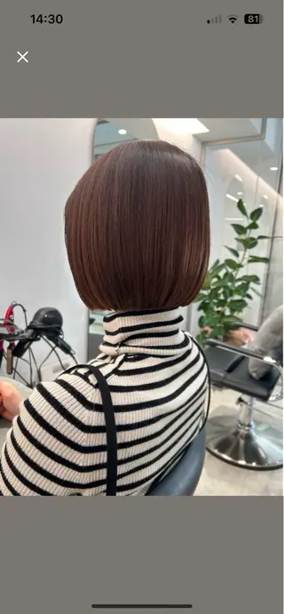 ショート mio/【日本橋】 撮影モデルのヘアスタイル