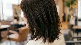 ミディアム 〇21時〜カット専門 河野　恭太のヘアスタイル