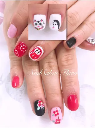 ネイル NailSalon Fluraのネイルデザイン