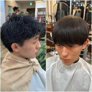 メンズ 🐋湊 ゆうき 🫧のヘアスタイル