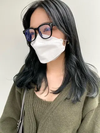 ロング サトウ ナナのヘアスタイル
