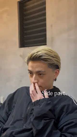 ショート カラー メンズ 海外風メンズ🇺🇸 💈N.Yuto💈のヘアスタイル