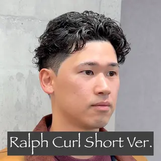 ショート パーマ ヘアアレンジ メンズ MENIN メンズ サロン 望月 涼太のヘアスタイル