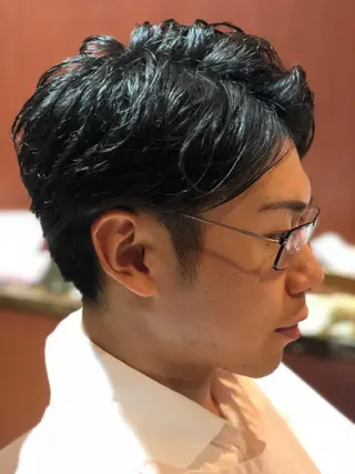 ショート メンズ つちもち まるみのヘアスタイル