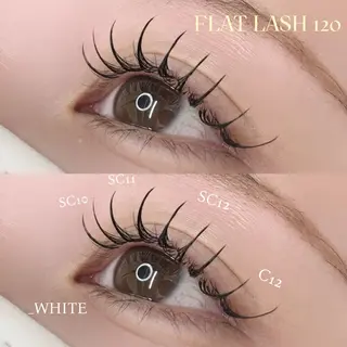 マツエク・マツパ _white 上本町のマツエク・マツパデザイン