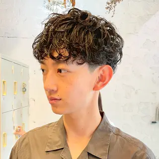 パーマ メンズ 🔥メンズショート 職人🔥大澤龍也のヘアスタイル