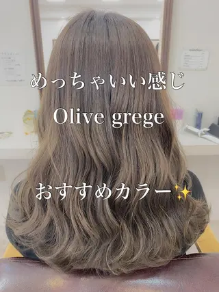 ミディアム カラー 【eimee】 店長✂️TAKUMAのヘアスタイル