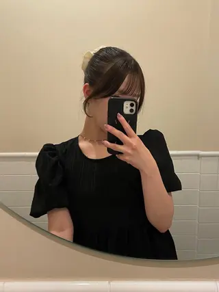 セミロング レイヤーカット 🌱 はるかのヘアスタイル