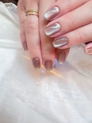 ミディアム eclat.nail エクラネイルのネイルデザイン