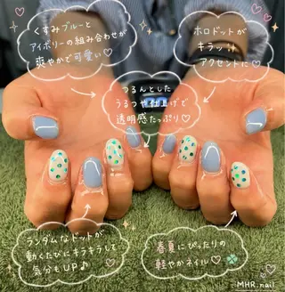 ネイル MHR nailのネイルデザイン