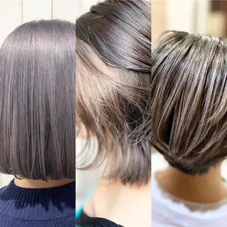セミロング カラー パーマ ヘアアレンジ 👑指名率No.1 👑坂口飛翔のヘアスタイル