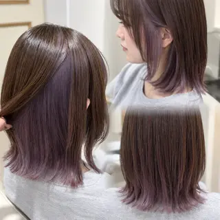 カラー 🩰Kurumi🩰 レイヤーカットのヘアスタイル