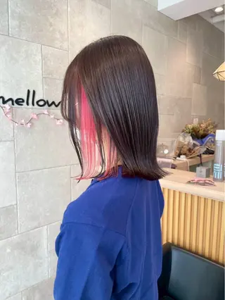 カラー 🎀透明感カラー🤍 レイヤーෆCOCOのヘアスタイル