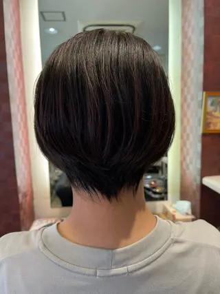 ショート カラー 織田 英之のヘアスタイル